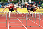 Senior mens 110 metres hurdles, 2021 Northern Senior and Under-20s Champs., Leigh. Photo: David T. Hewitson/Sports for All Pics